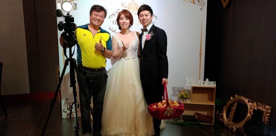 新娘的大喜之日,剛好也是我的生日