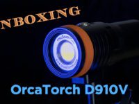 Orcatorch D910V Unboxing Review / 虎鯨手電筒D910V開箱測試