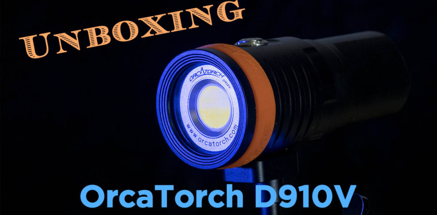 Orcatorch D910V Unboxing Review / 虎鯨手電筒D910V開箱測試