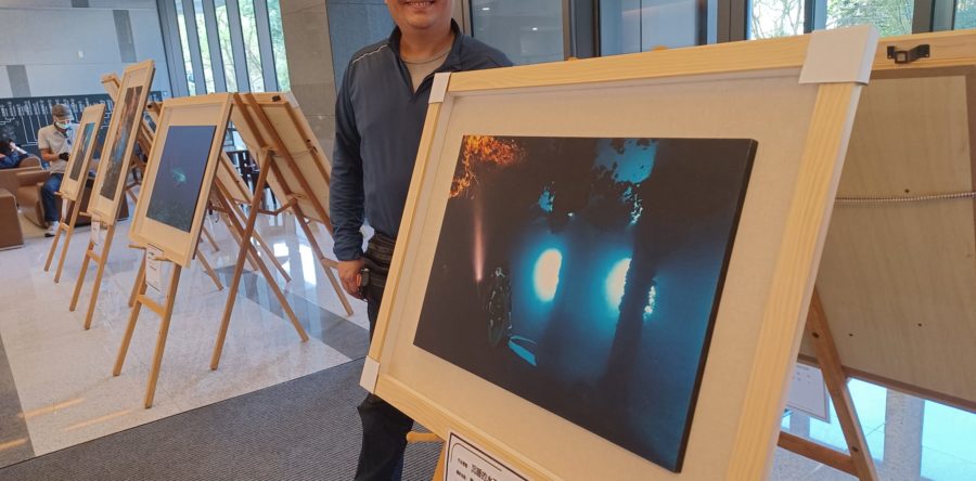 曹杰擔任水中攝影協會秘書長